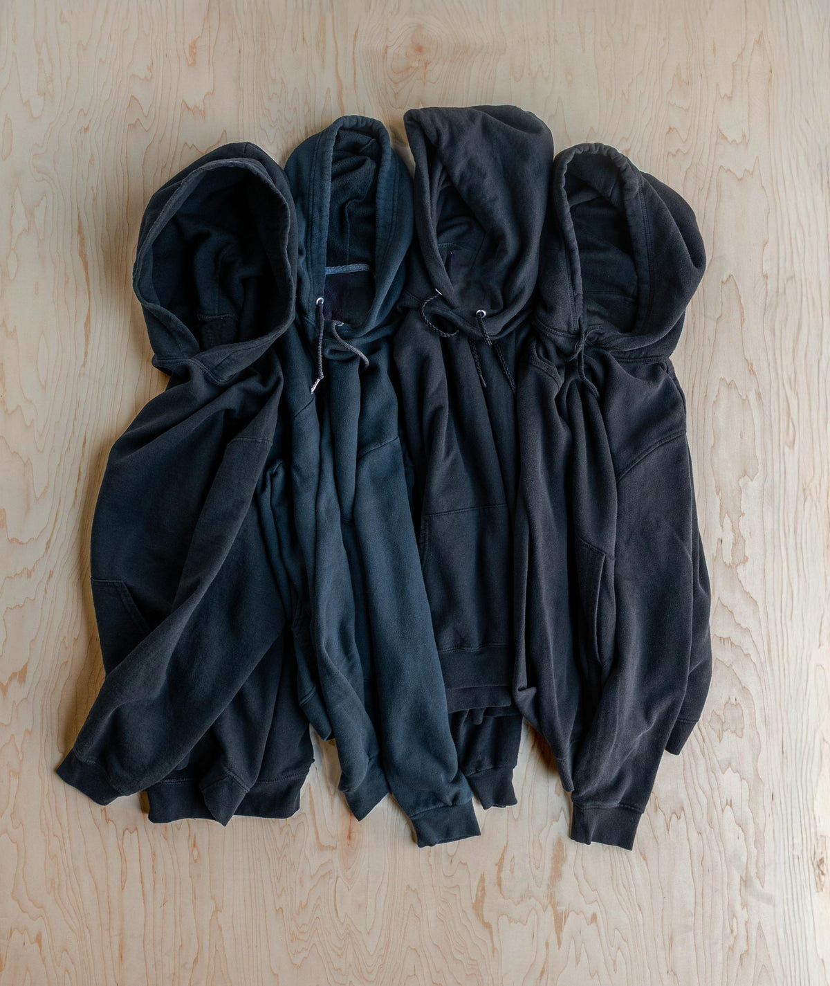 Solid Hooded Sweatshirt