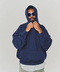 Solid Hooded Sweatshirt